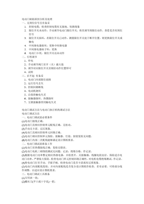 电动门详解