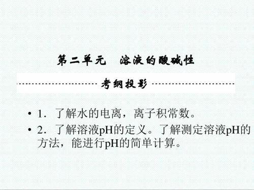 高三化学最新-溶液中的离子反应课件3 精品