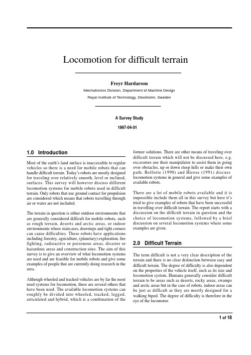 Locomotion