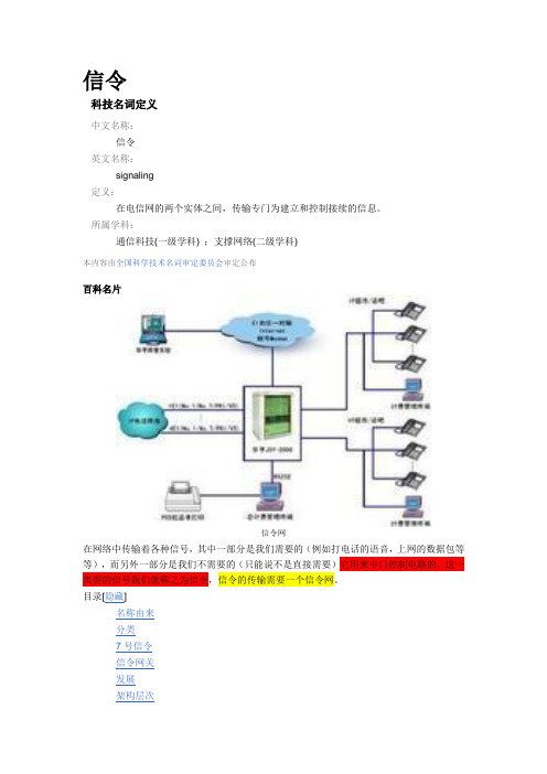 信令