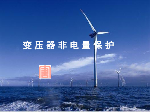 主变非电量保护原理及瓦斯继电器日常维护(4.10、4.11)