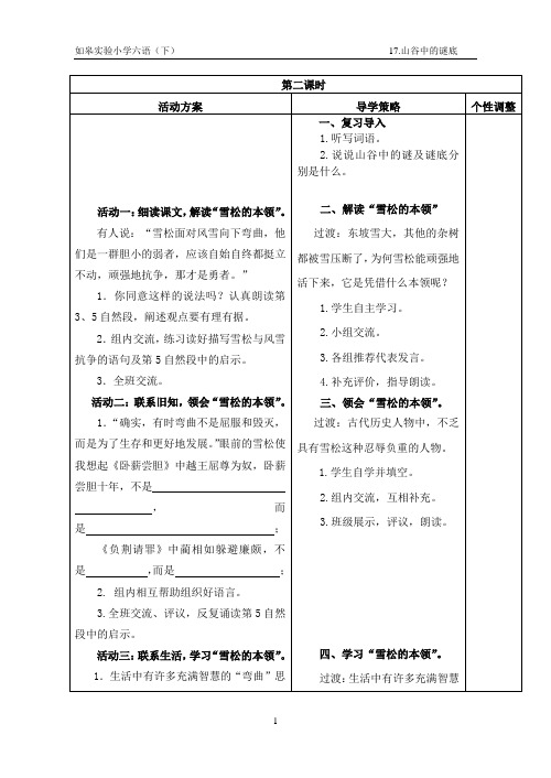 17山谷中的谜底 2