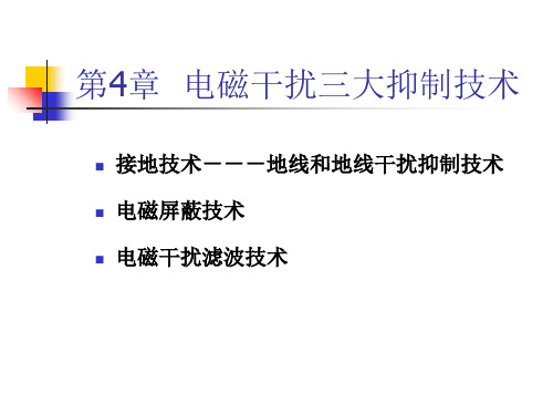 地线干扰与接地技术ppt课件