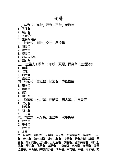 发鬓