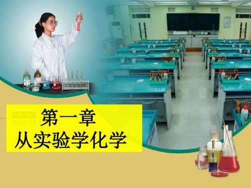 高中化学第一章从实验学化学1.1化学实验基本方法课件1
