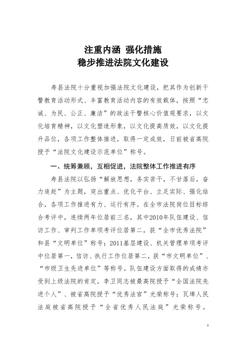 文化建设综述
