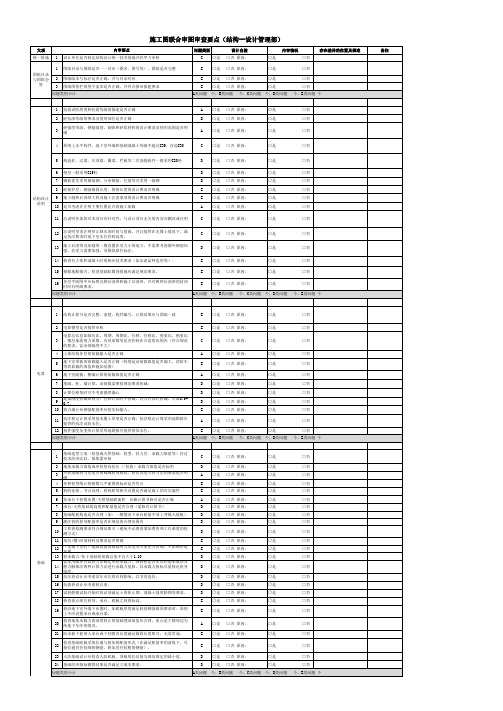 5分钟学会结构图审 万科结构专业施工图审图要点 新手必备