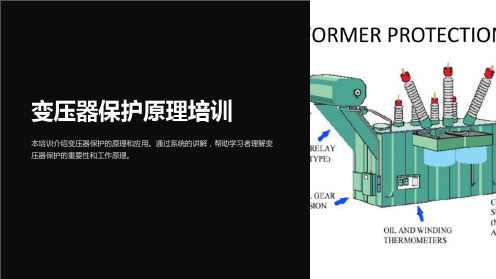 变压器保护原理培训