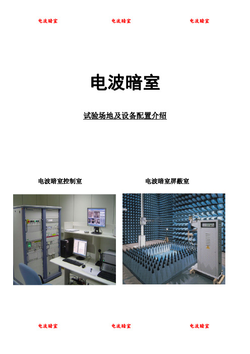 电波暗室介绍