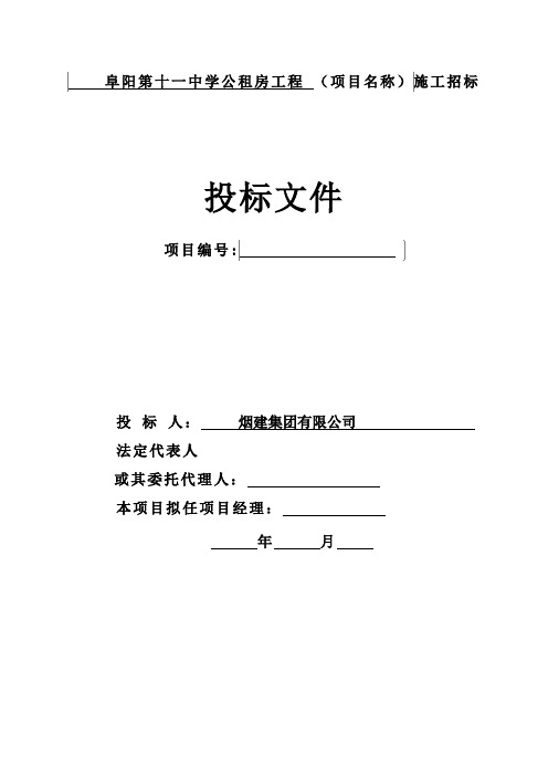 11层剪力墙结构施工组织设计