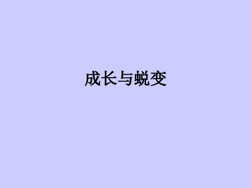 成长与蜕变ppt课件
