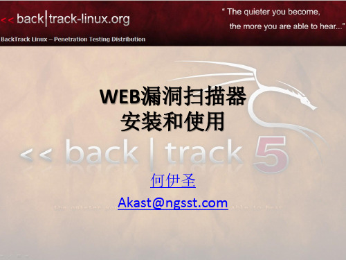 WEB漏洞扫描
