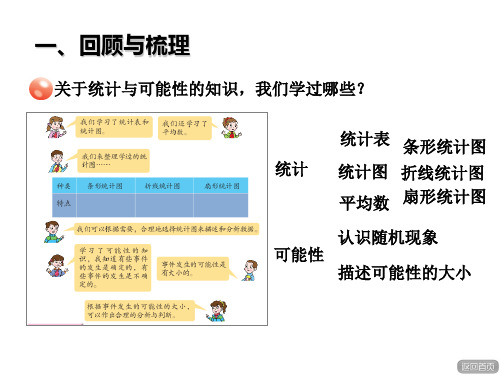 六年级数学下册第五单元《奥运奖牌—统计》扇形统计图(统计与可能性)课件青岛版六三制