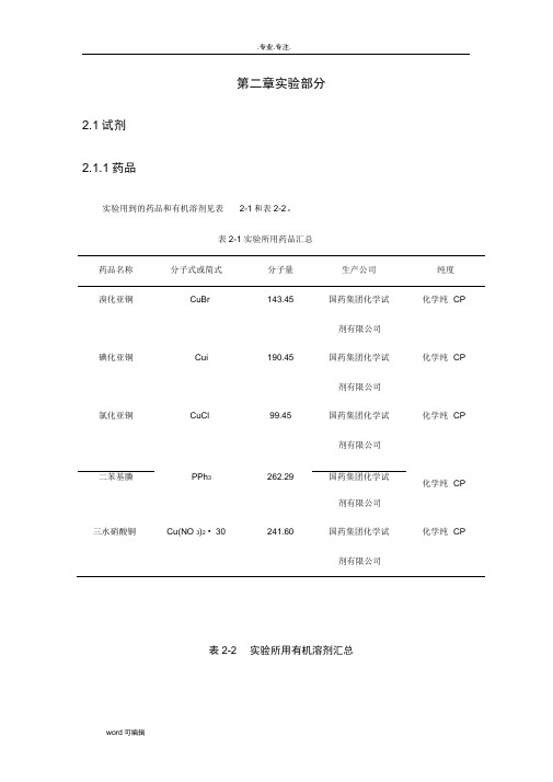 毕业论文实验部分