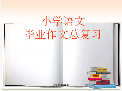 小学语文毕业作文总复习ppt课件