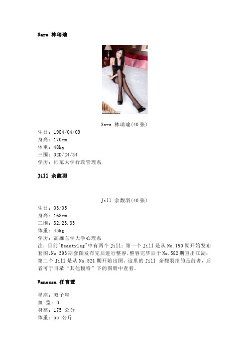 legs资料