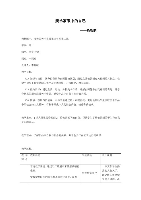 美术家眼中的自己 -完整获奖版