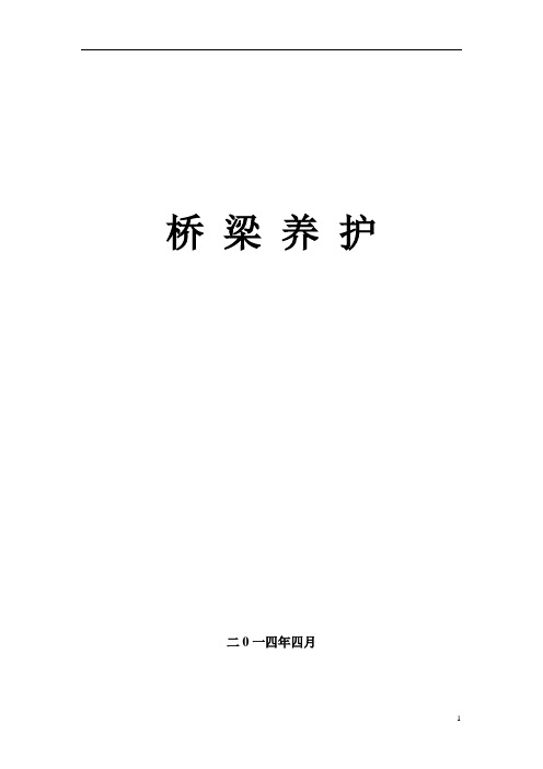 桥梁养护1