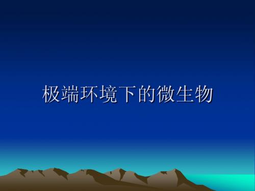 极端微生物
