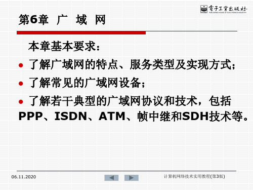 第6章  广域网d-网络技术PPT课件