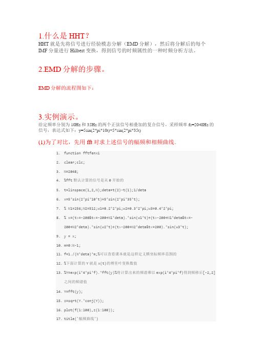 EEMD介绍和使用