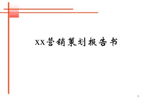 楼盘营销策划报告书