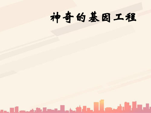 湘教版科学五下4.3《神奇的基因工程》ppt课件