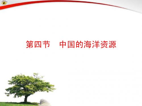 第四节_中国的海洋资源课件