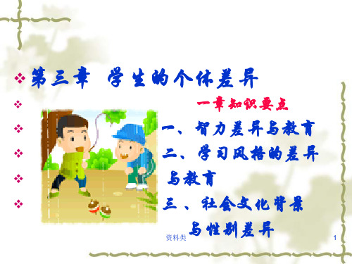 当代教育心理学(第三版)课件—第三章[高级课资]