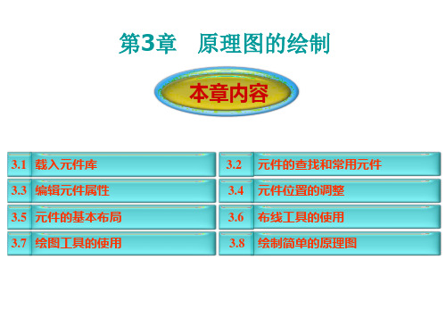 PROTEL99SE第3章原理图的绘制
