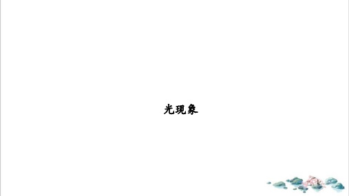 中考物理专题复习光现象