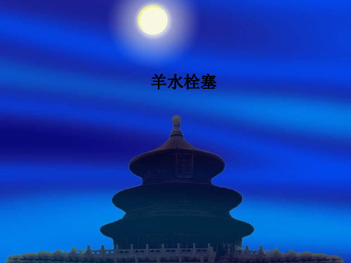 羊水栓塞 PPT课件