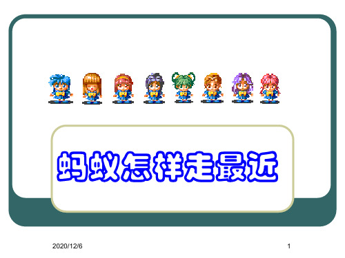1.3蚂蚁怎样走最近上课稿精品PPT教学课件