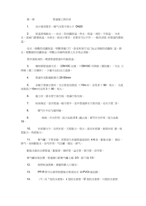 做安装预算知识点