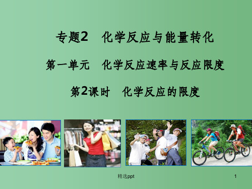 (教师参考)高中化学 2.1.2 化学反应的限度课件1 苏教版必修2