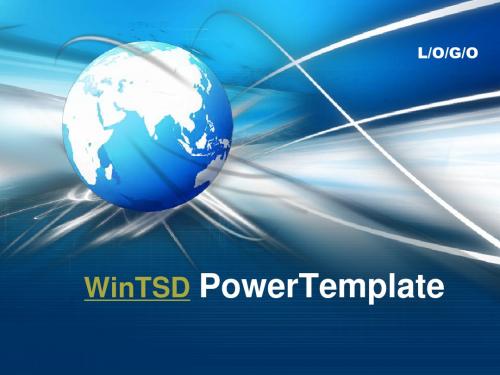 国外精美的经典PPT模板十二：WinTSD _PowerTemplate12