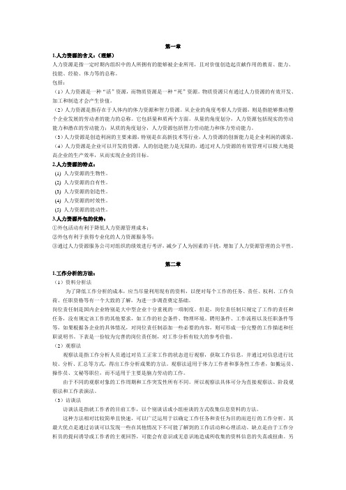 人力资源