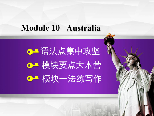 九年级英语外研版上册课件：Module 10 模块语法写作课件