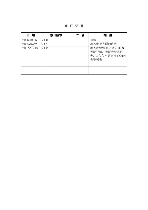 G.709介绍