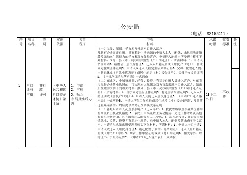 户口迁移审批