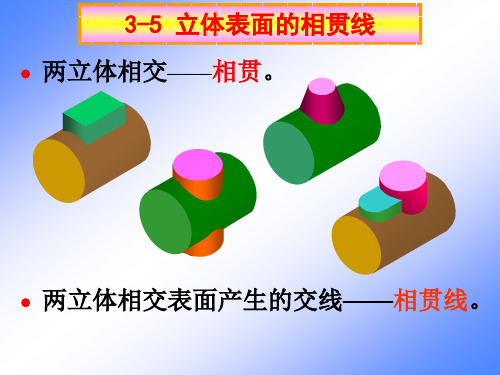 圆柱与圆柱相贯