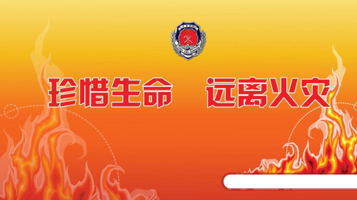 5 珍爱生命,远离火灾 课件(共22张ppt) 综合实践活动七年级上册 沈阳社版