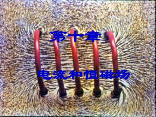 第十章 电流和恒磁场