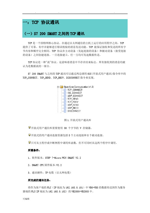 S7200SMART通讯问题—以太网设置