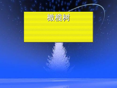 橄榄树 优秀ppt课件