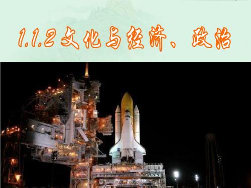 高中政治 文化与经济 新人教版必修3