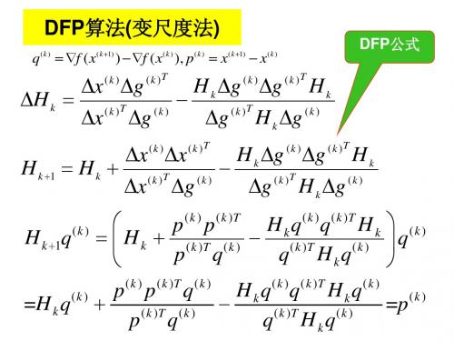 DPF变尺度法理论证明