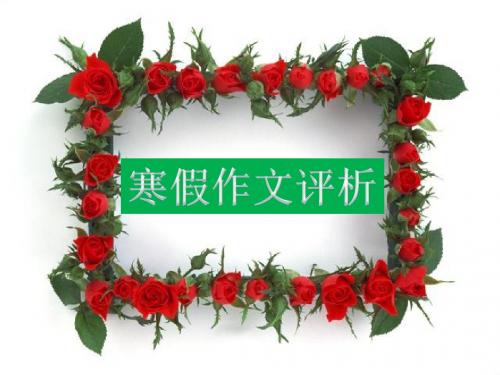 寒假作文