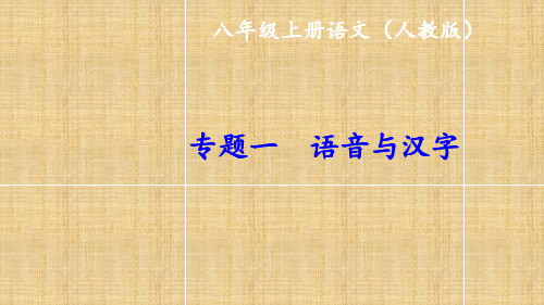 部编版八上字词复习精编版