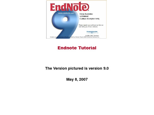 Endnote使用指南